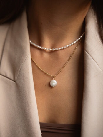 Pearl pendant nyaklánc