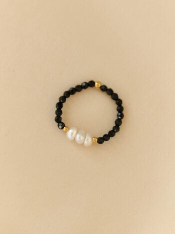 Onyx Pearl gyűrű