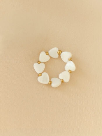 Pearl Heart gyűrű